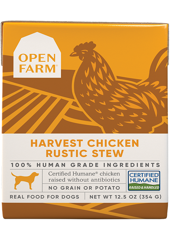 Open Farm Harvest Chicken Rustic Stew Wet Dog Food (12.5 oz can)