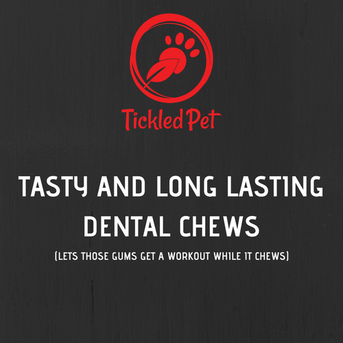 Tickled Pet Whole Salmon Skin Dog Treats