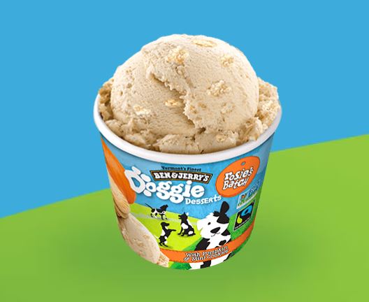 Ben & Jerry's Doggie Desserts Rosie's Batch Pumpkin & Mini Cookies