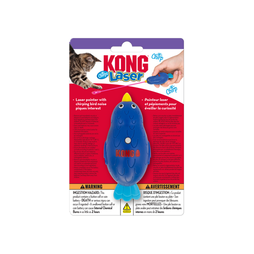 KONG Laser Chirps Bird Cat Toy