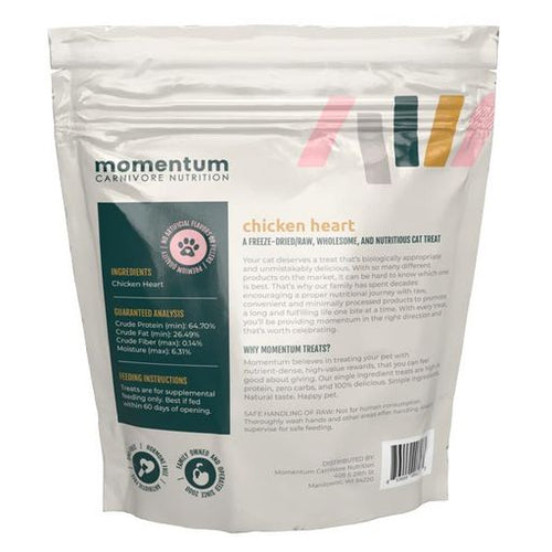 Momentum Freeze Dried Chicken Heart CAT Treats