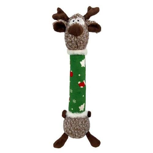 KONG Holiday Shakers Luvs Reindeer Dog Toy