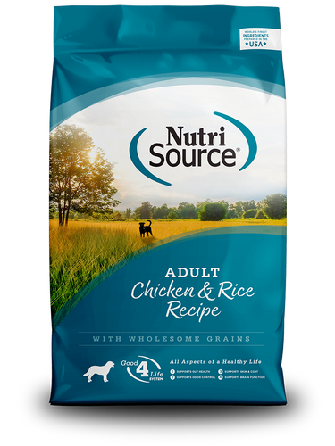 NutriSource® Adult Chicken & Rice Recipe Dry Dog Food (26 Lb)