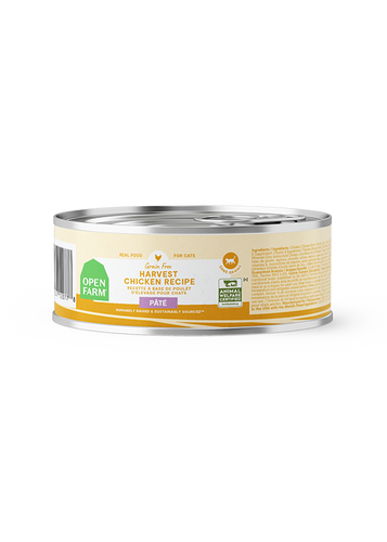 Open Farm Harvest Chicken Pâté for Cats (2.8-oz can)