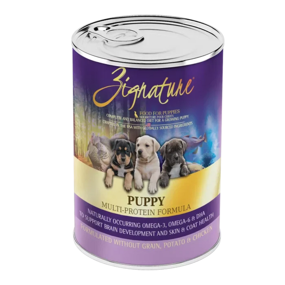 Zignature Puppy Formula Wet Dog Food