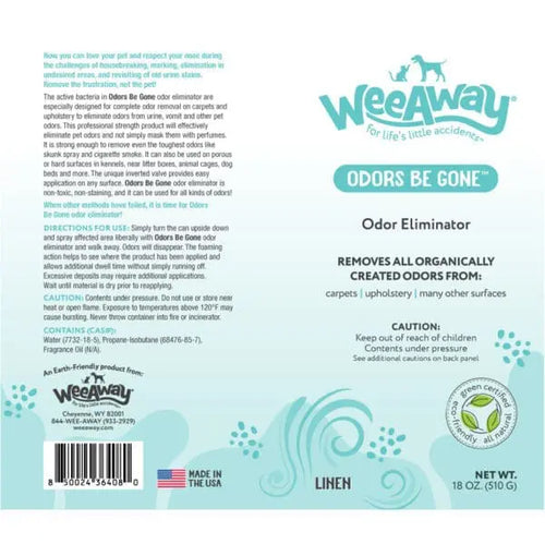 Wee Away Odors Be Gone Spray (15 oz)