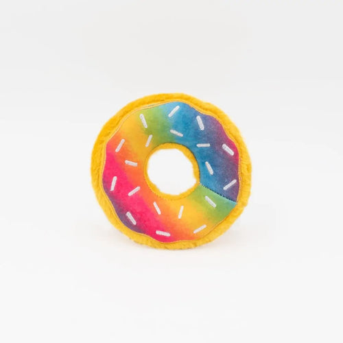 Zippy Paws Donutz Rainbow Dog Toy