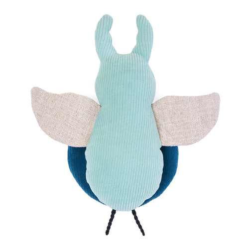 Zippy Paws ecoZippy Corduroy Critter Beetle Dog Toy
