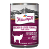 Triumph Chicken And Liver Canned Cat Food