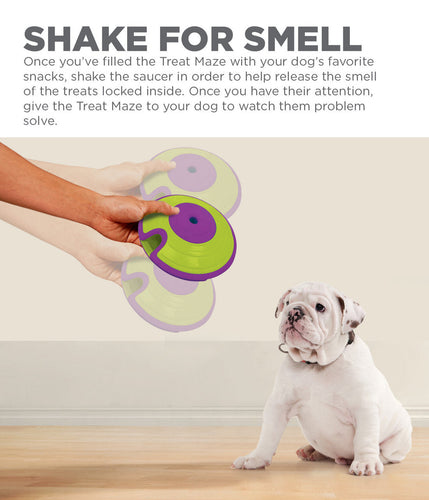Outward Hound Nina Ottosson Treat Maze Interactive Puzzle Dog Toy