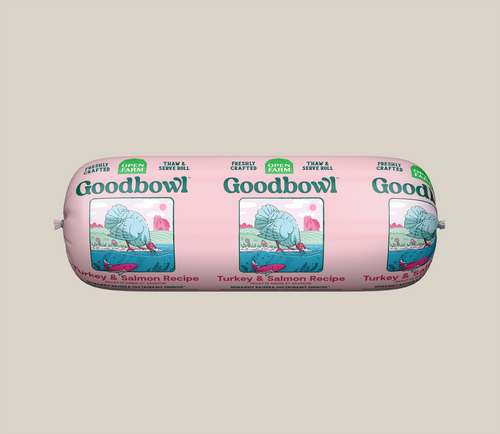 Open Farm Goodbowl Turkey & Salmon Freshly Crafted Roll for Dogs