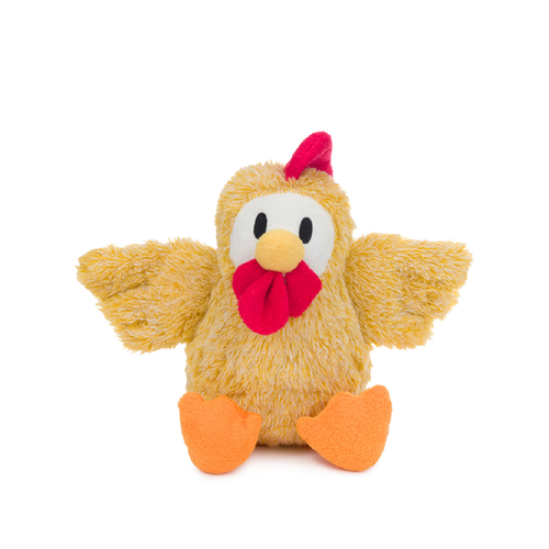 fabdog Fluffy Chicken Dog Toy