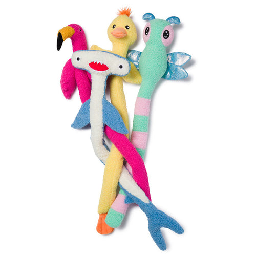 fabdog Mini Twisty Duck Dog Toy