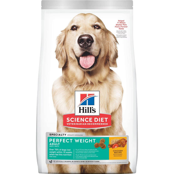 Hill's Science Diet Adult Perfect Weight Chicken Recipe Dog Food