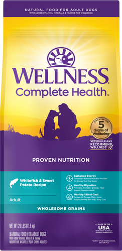 Wellness Complete Health Grained Whitefish & Sweet Potato Recipe Dry Dog Food