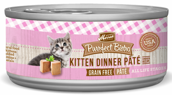 Merrick Purrfect Bistro Grain Free Kitten Dinner Canned Cat Food -  Castleton, VT
