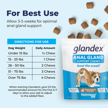 Glandex® Anal Gland Supplement For Dogs With Pumpkin Castleton