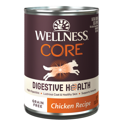 Wellness CORE Digestive Health Grain Free Chicken Recipe Dog Food 13 oz