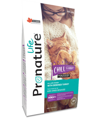 Pronature Life All Stages Chill Harmony with Deboned Turkey Cat Food (5 LB)